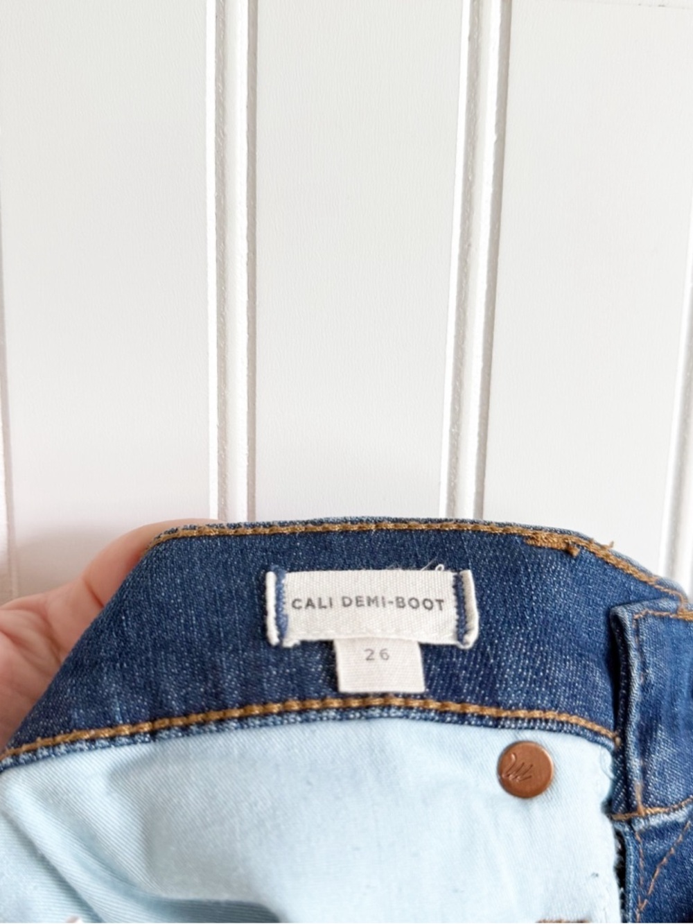 Madewell Size 26 Cali Demi-Boot Jean - Picture 5 of 6
